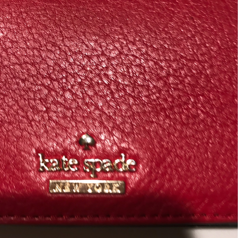 Kate Spade Red Wallet - Picture 6 of 6